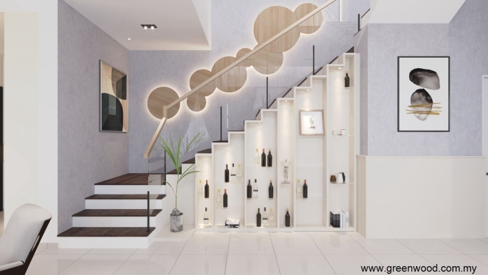 Renovation Works In Eco Ardence Shah Alam (Staircase Caninet)