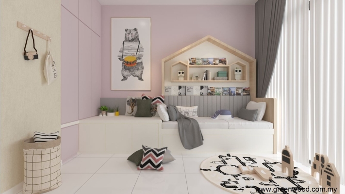 Renovation Works In Eco Ardence Shah Alam (Kids Bedroom)