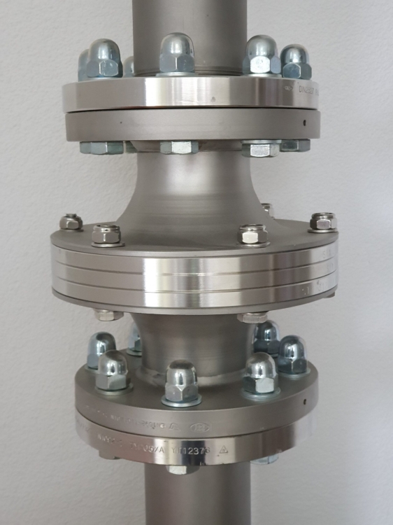 INLINE DETONATION FLAME ARRESTER: CONCENTRIC