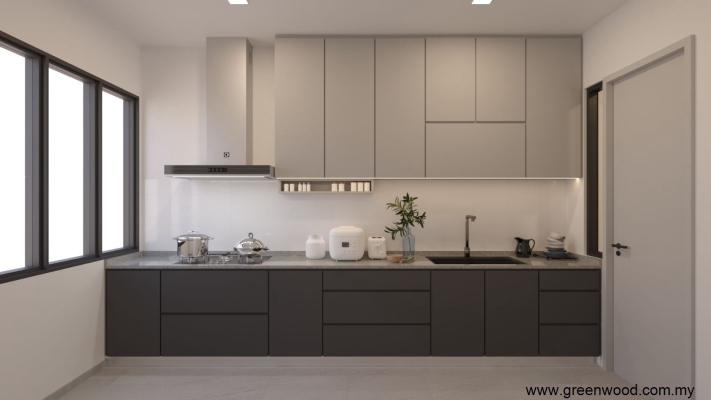 Renovation Works In Taman Puchong Legenda (Kitchen Cabinet)