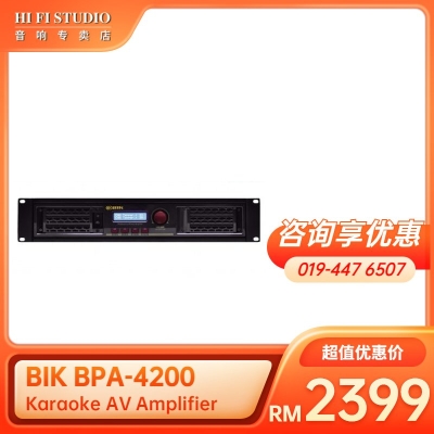 BIK BPA-4200 Karaoke AV Amplifier