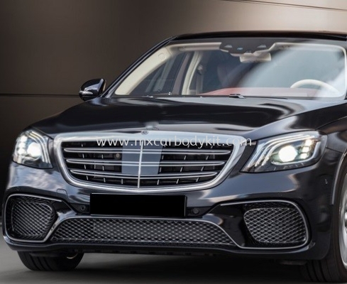 MERCEDES BENZ S CLASS W222 2018 FACELIFT S65 STYLE BODYKIT 