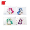 A5 Unicorn PVC Zipper Bag (1pc) Zip file Zip Bag / Bag