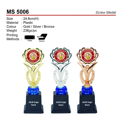 MS 5006 Screw Medal