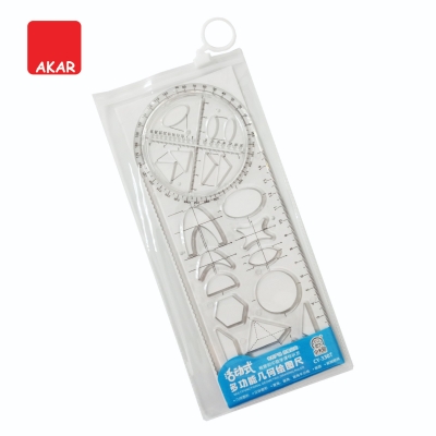 Multifunctional Geometric Ruler CY-3307