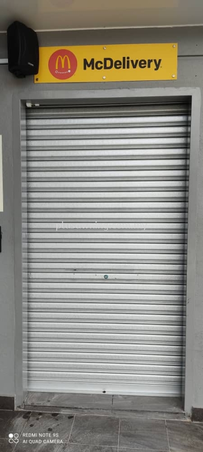 ROLLER SHUTTER @McDonalds Shell Wangsa Maju DT, WANGSA MAJU, KUALA LUMPUR 