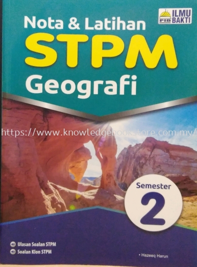 NOTA & LATIHAN STPM GEOGRAFI SEM 2