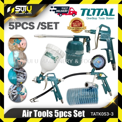 TOTAL TATK053-3 5PCS Air Tools Set