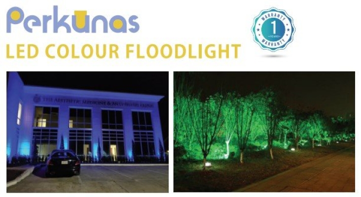 Perkunas LED Colour Floodlight