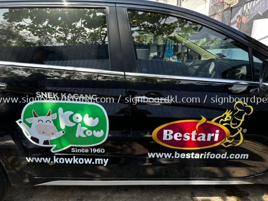 Bestari Sales Vehicle Car Die Cut Sticker Printing 