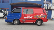 Van Advertising for Webe ( TM Company )
