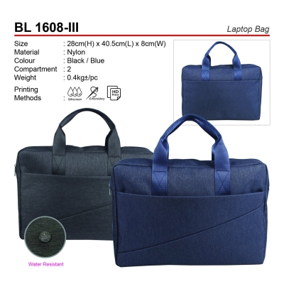 BL 1608-III Laptop Bag