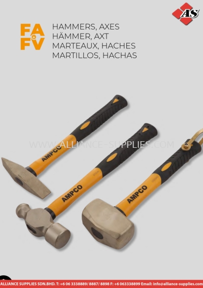 AMPCO Hammers, Axes