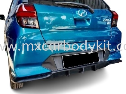 PERODUA AXIA 2023 TAKERO REAR DIFFUSER  AXIA 2023  PERODUA