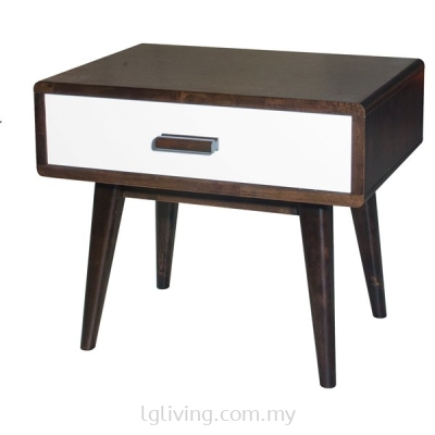 HOLLYWOOD Bed Side Table - Cappuccino