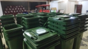 Green Garbage Bin 120L or 240L For Rental Bins For Rental Bins and Receptacles