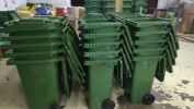 Green Garbage Bin 120L or 240L For Rental Bins For Rental Bins and Receptacles