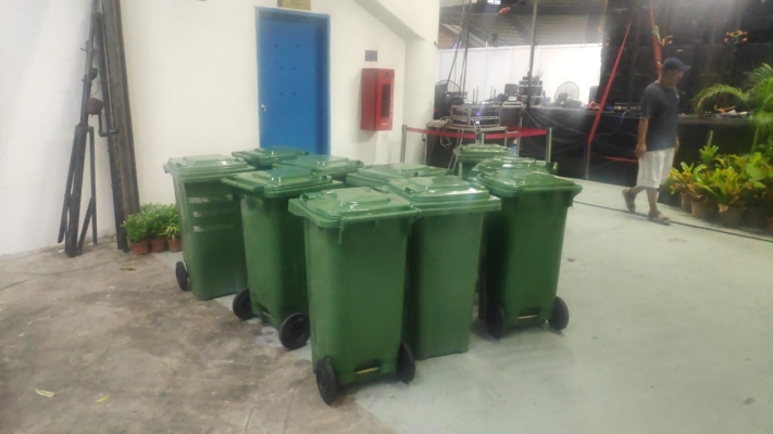 Green Garbage Bin 120L or 240L For Rental