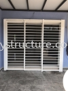 Before and After Progress: To Fabrication,supply and Install Powder Coated Door Grille and Sliding Grille - Cheras  Pintu Grill