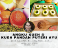 Ang Ku Kueh and Kuih Pandan Puteri Ayu Workshop Baking Workshop Baking & Culinary