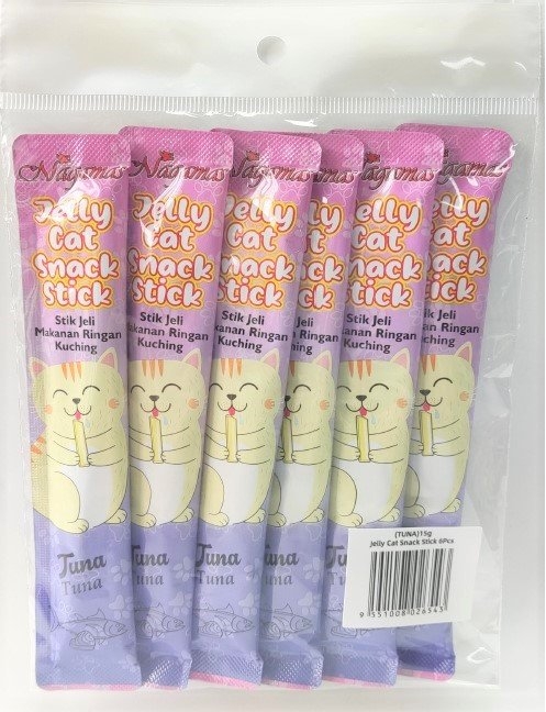 Nagamas Tuna Jelly Cat Snack Stick 6pcs