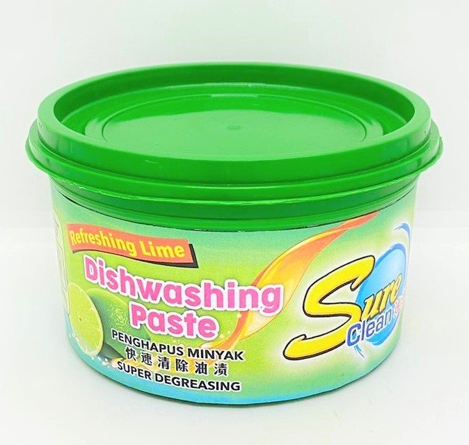 Sure Clean Dishwash Paste 800g Lime