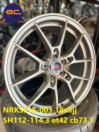 NRKSL18-003 18x8jj 5H112-114.3 et42 cb73.1