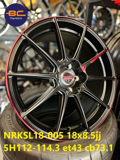 NRKSL18-005 18x8.5jj 5H112-114.3 et43 cb73.1