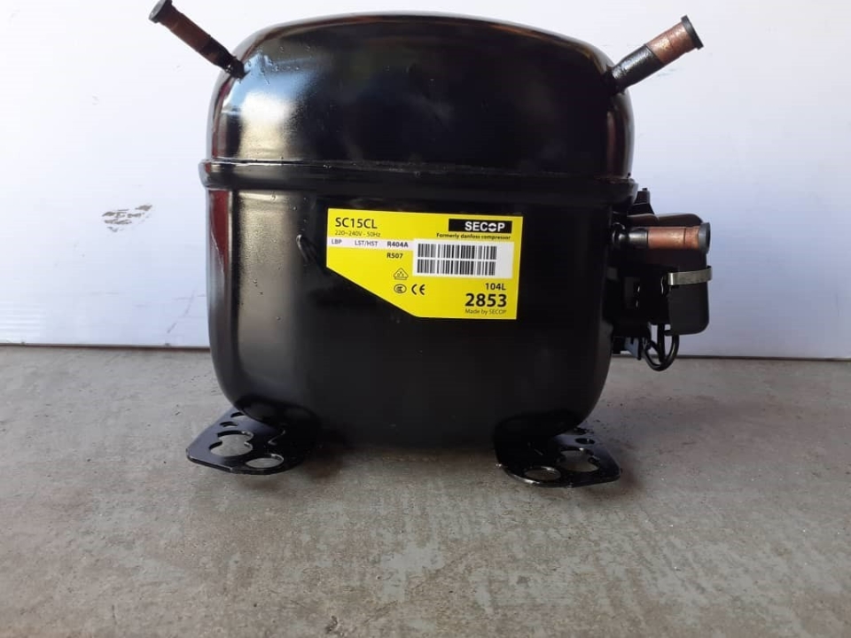 DANFOSS (SECOP) UNIVERSAL COMPRESSOR SC15CL WITH SERVICE KIT (R404A/R507) - 220-240V/50HZ