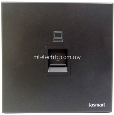 JASMART T6105 1GANG 8WIRES RJ45 CAT6 COMPUTER SOCKET