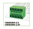 DEGSON 15EDGRH-3.5/3.81 PLUGGABLE TERMINAL BLOCK Pluggable Terminal Block Terminal Blocks Degson