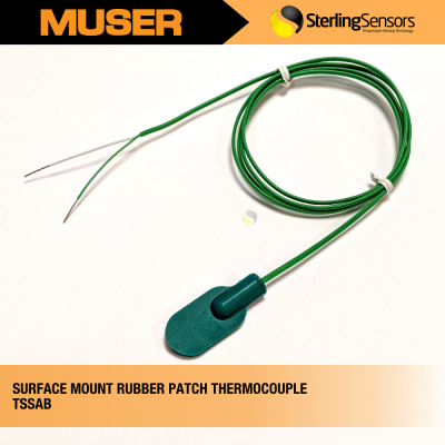 TSSAB Surface Mount Rubber Patch Thermocouple | Sterling Sensors by Muser