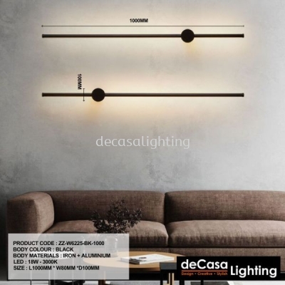 MODERN WALL LIGHT (ZZ-W6225-BK-1000)