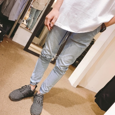 Men Joggers Jeans Pants 