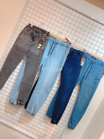 Men Joggers Jeans Pants 