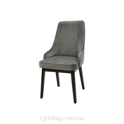 CHARLIE C Elegant High Back Dining Chair