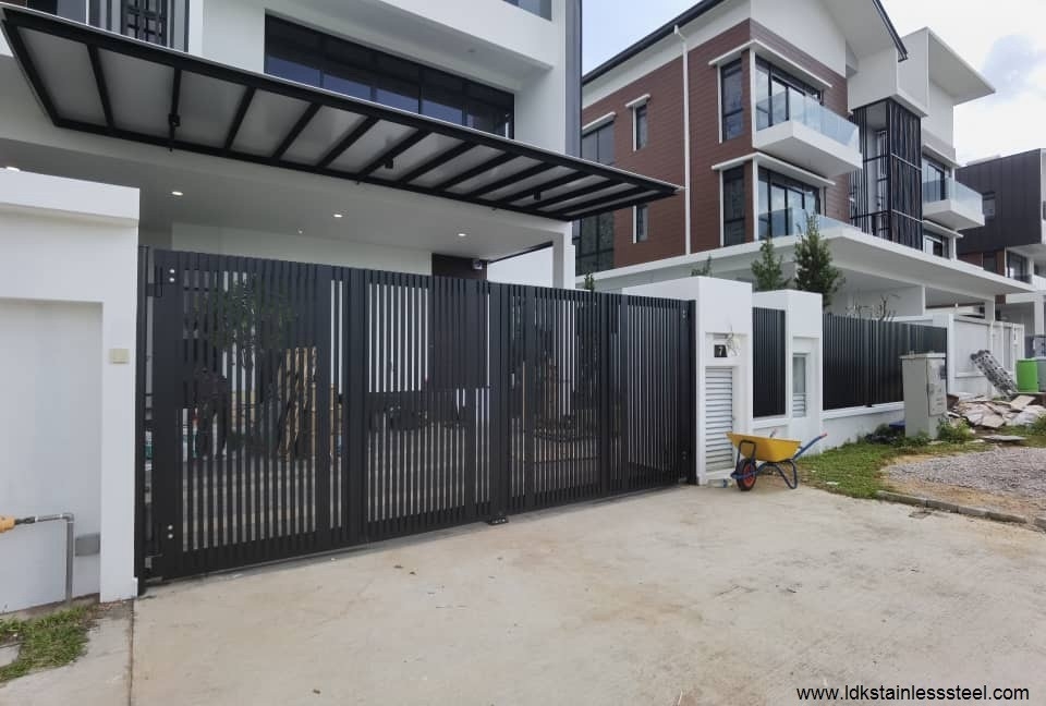 VIP Aluminium Gate Alumnium Gate Aluminium Malaysia Reference Renovation Design 