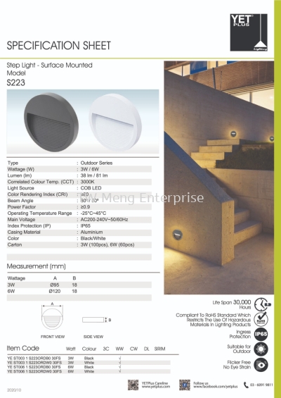 LED STEP LIGHT/ STAIRCASE LIGHT