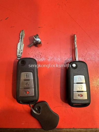 Proton Preve car key control casing 