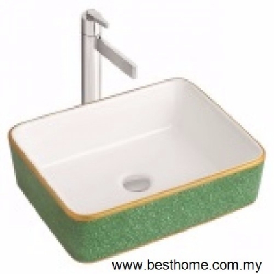 Counter Top Art Basin : LC-SYW-WHB-08480-GR