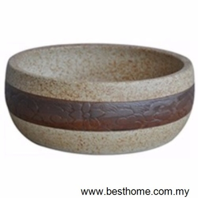 Counter Top Art Basin : LC-SYW-WHB-07988-BR