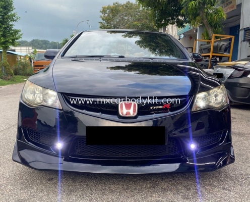 HONDA CIVIC FD TYPE R JS RACING FRONT LIP 