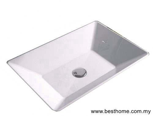 Polystone Counter Top Art Basin : TR-SYW-WHB-06222-WW Above Counter Wash Basin Bathroom / Washroom Choose Sample / Pattern Chart