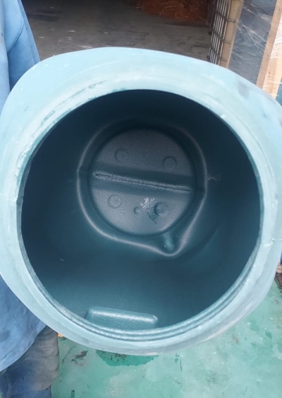 Used Blue Drum Tong Biru 50L (2)