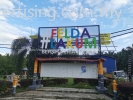 Felda Lakum 3D PVC Cut Out Lettering Logo Signaget Pahang 3D PVC LETTERING SIGNBOARD