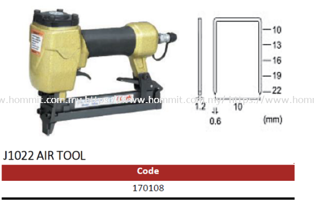 J1022 Air Tool - Code 170108