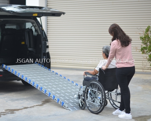 Rulable Aluminum MULTI PURPOSE Wheelchair Ramp