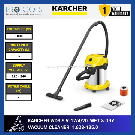 Kärcher multi-purpose vacuum cleaner WD 3 V-17/4/20