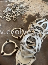 Stainless Steel 304, Custom Made Exhaust Part Laser Cut