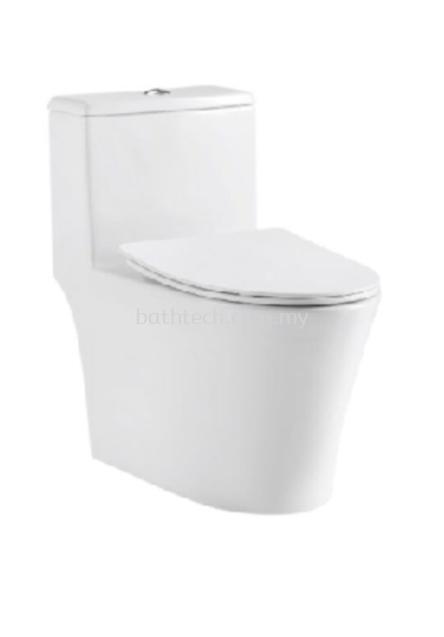 Capri One-piece WC (Rimless)